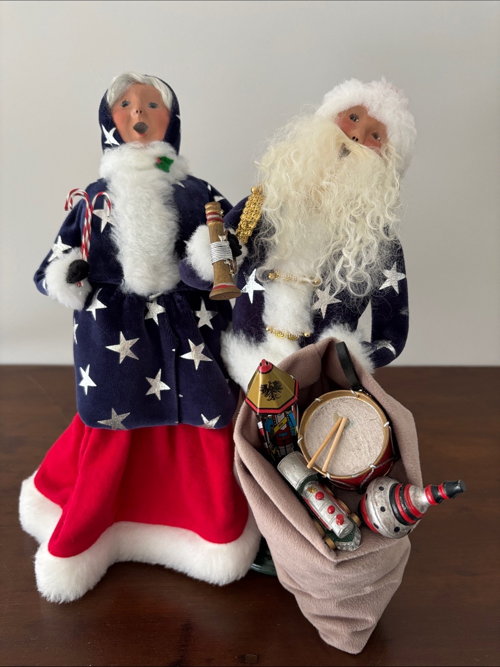 Patriotic Mr & Mrs Claus